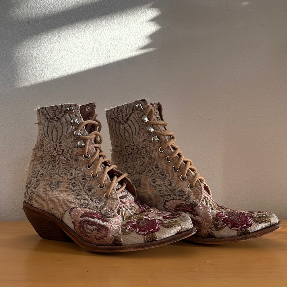 Tapestry Boots